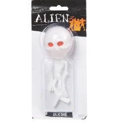 Alien blanc aux yeux rouges-Gifi