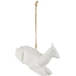 Animal origami en céramique blanc à poser ou à suspendre-Gifi Hot