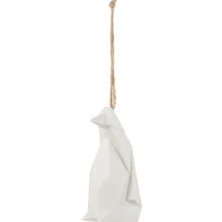 Animal origami en céramique blanc à poser ou à suspendre-Gifi Hot