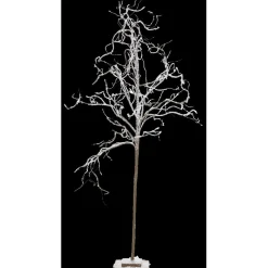 Arbre de Noël enneigé blanc effet neige H 130 cm-Gifi Hot