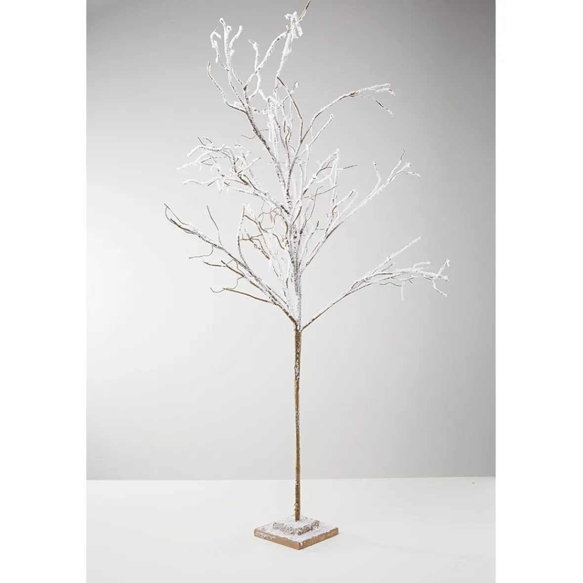 Arbre de Noël enneigé blanc effet neige H 150 cm-Gifi Clearance