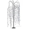 Arbre de Noël Saule pleureur lumineux 320 LED blanc froid H150cm-Gifi Clearance