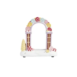 Arche lumineuse à poser pour village animé de Noël-Gifi Online