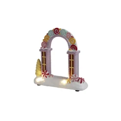 Arche lumineuse à poser pour village animé de Noël-Gifi Online