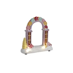 Arche lumineuse à poser pour village animé de Noël-Gifi Online