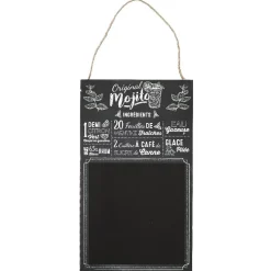 Ardoise à suspendre design cocktail-Gifi New