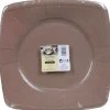 Assiette carton taupe X10-Gifi Hot