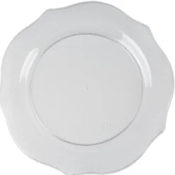 Assiette plate contour design antique x6-Gifi Hot
