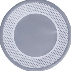 Assiette plate et dessert jetable motif sapin argent carton-Gifi Online