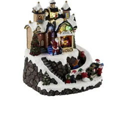 Atelier du Père Noël animé lumineux et musical-Gifi Best