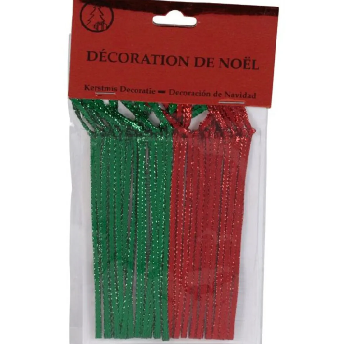 Attache ruban rouge verte x30-Gifi Best