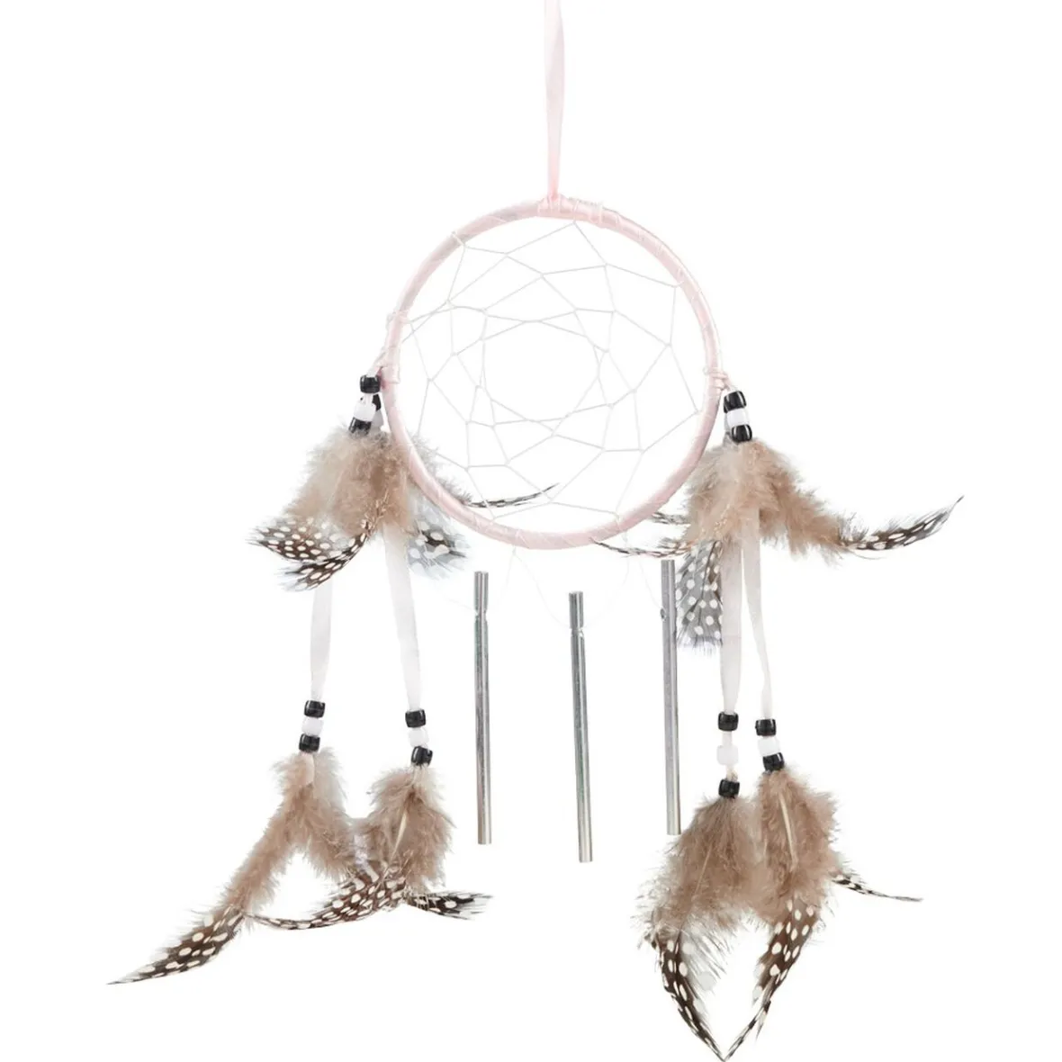 Attrape-rêve de Noël avec plumes à suspendre-Gifi Hot