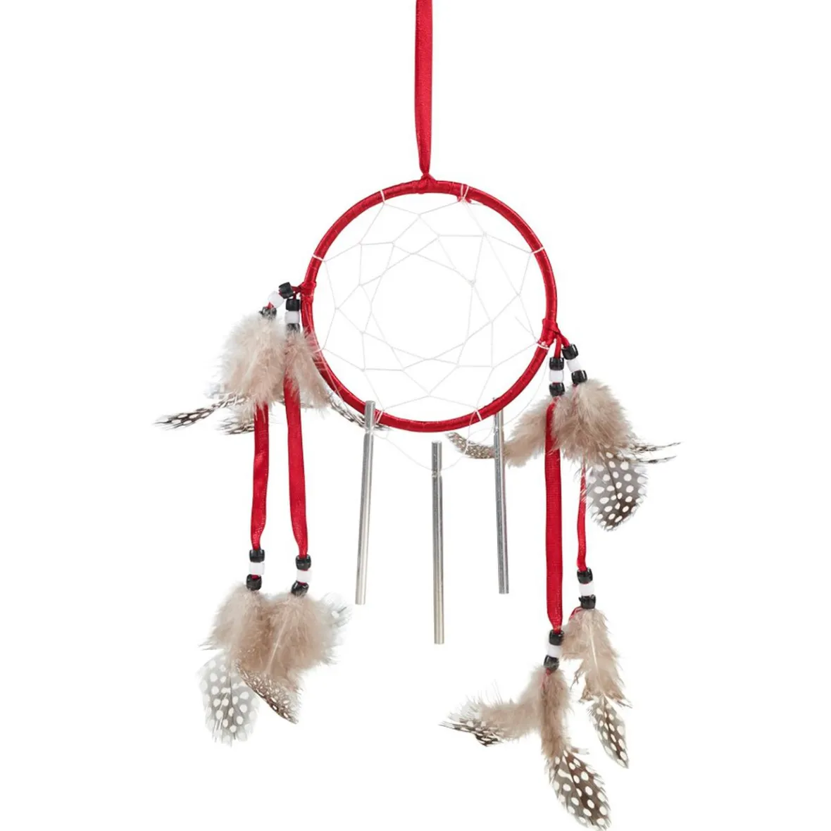 Attrape-rêve de Noël avec plumes à suspendre-Gifi Hot