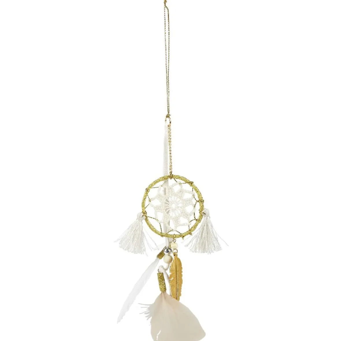 Attrape-rêves blanc à suspendre-Gifi Outlet