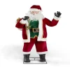 Automate Père-Noël sonore et animé H190cm-Gifi Outlet