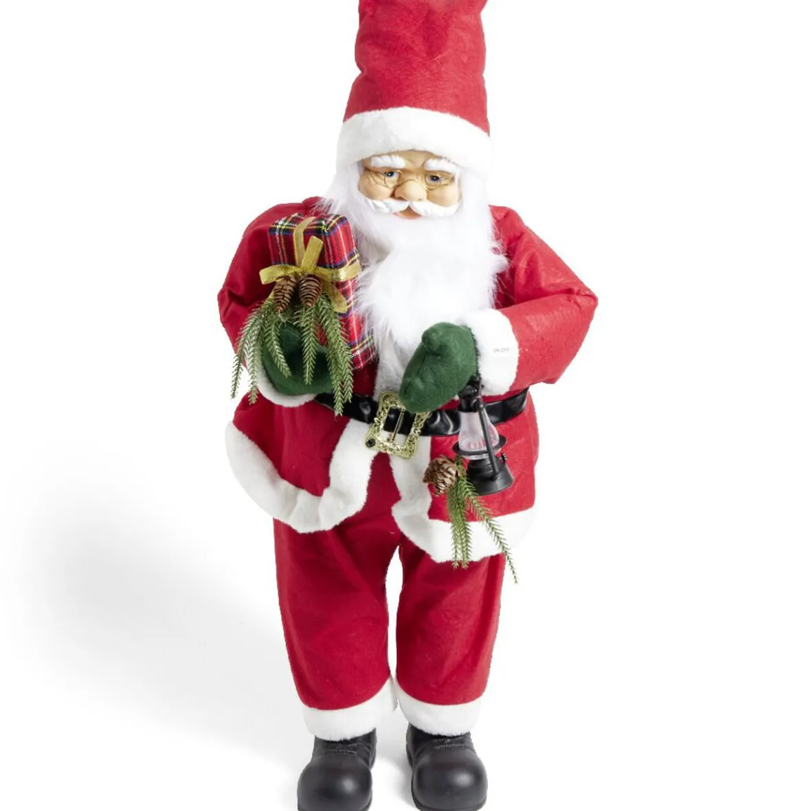 Automate Père-Noël sonore et animé H95cm-Gifi New