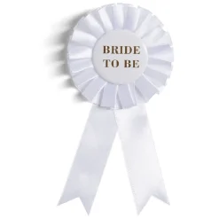 Badge future mariée en tissu-Gifi Best