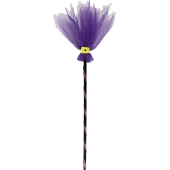Balai de sorcière violet ou orange L.88 cm-Gifi Outlet