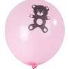 Ballon baptême rose x6-Gifi Online