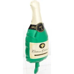 Ballon baudruche de réveillon forme bouteille ou flûte-Gifi Discount