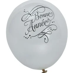 Ballon baudruche x12, motif bonne année-Gifi Best