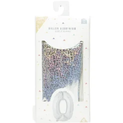 Ballon chiffre 0 aluminium-Gifi New