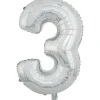 Ballon chiffre 3 en aluminium-Gifi Best