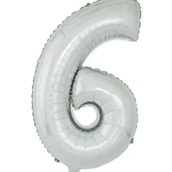 Ballon chiffre 6 en aluminium-Gifi Hot
