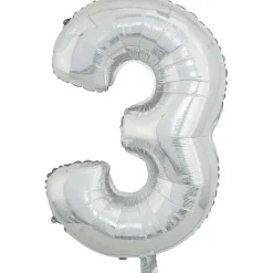 Ballon chiffre 3 en aluminium-Gifi Hot