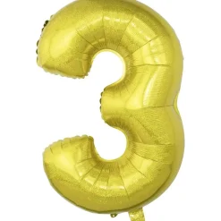 Ballon chiffre 3 en aluminium-Gifi Hot