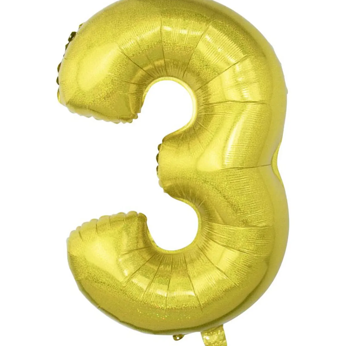 Ballon chiffre 3 en aluminium-Gifi Hot