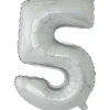 Ballon chiffre 5 en aluminium-Gifi Best