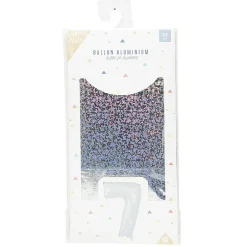 Ballon chiffre 7 en aluminium-Gifi Discount