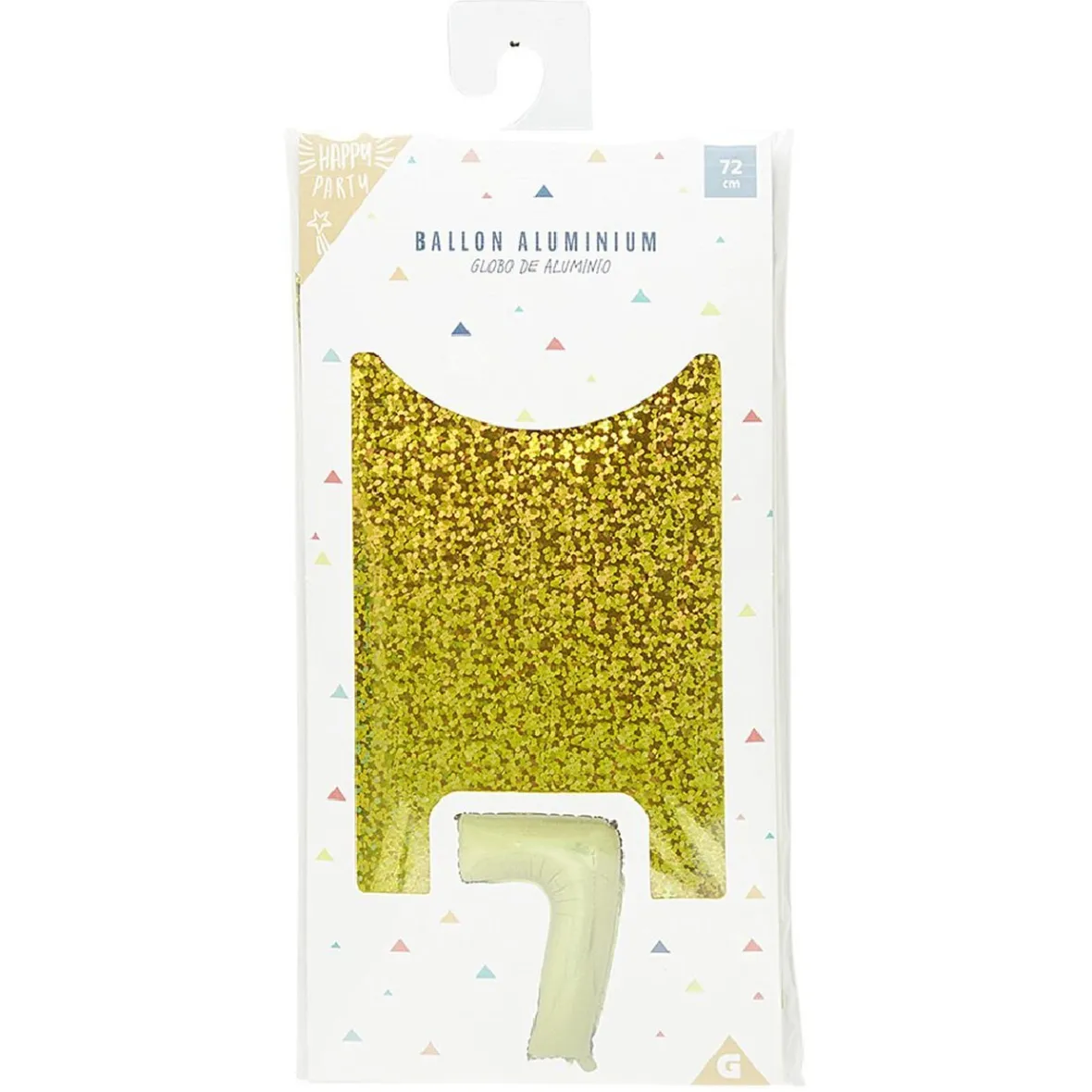 Ballon chiffre 7 en aluminium-Gifi Discount