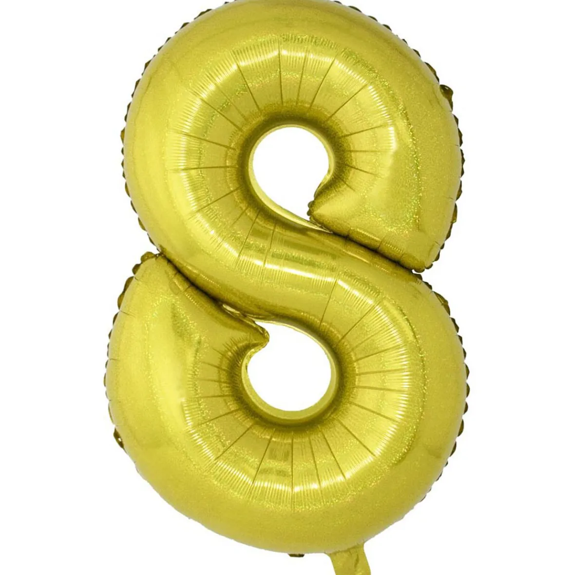 Ballon chiffre 8 en aluminium-Gifi New