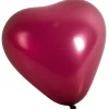 Ballon coeur bordeaux ivoire x8-Gifi Clearance