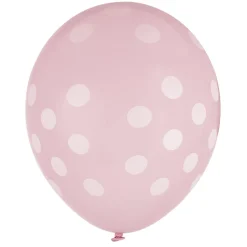 Ballon décor Baby rose ou bleu x6-Gifi Outlet