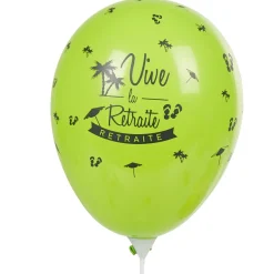 Ballon de baudruche ambiance retraite x8-Gifi Discount