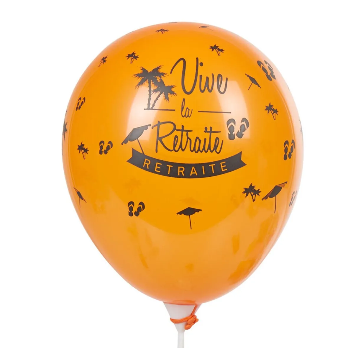 Ballon de baudruche ambiance retraite x8-Gifi Discount