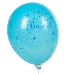 Ballon de baudruche ambiance Hawaï x8-Gifi Discount