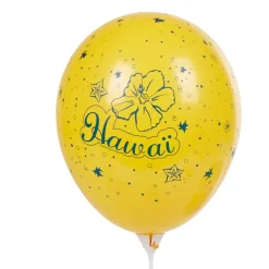 Ballon de baudruche ambiance Hawaï x8-Gifi Discount
