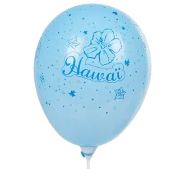 Ballon de baudruche ambiance Hawaï x8-Gifi Discount