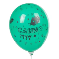 Ballon de baudruche ambiance casino x8-Gifi New