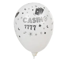 Ballon de baudruche ambiance casino x8-Gifi New