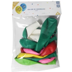 Ballon de baudruche anniversaire 40 ans multicolore x10-Gifi Sale