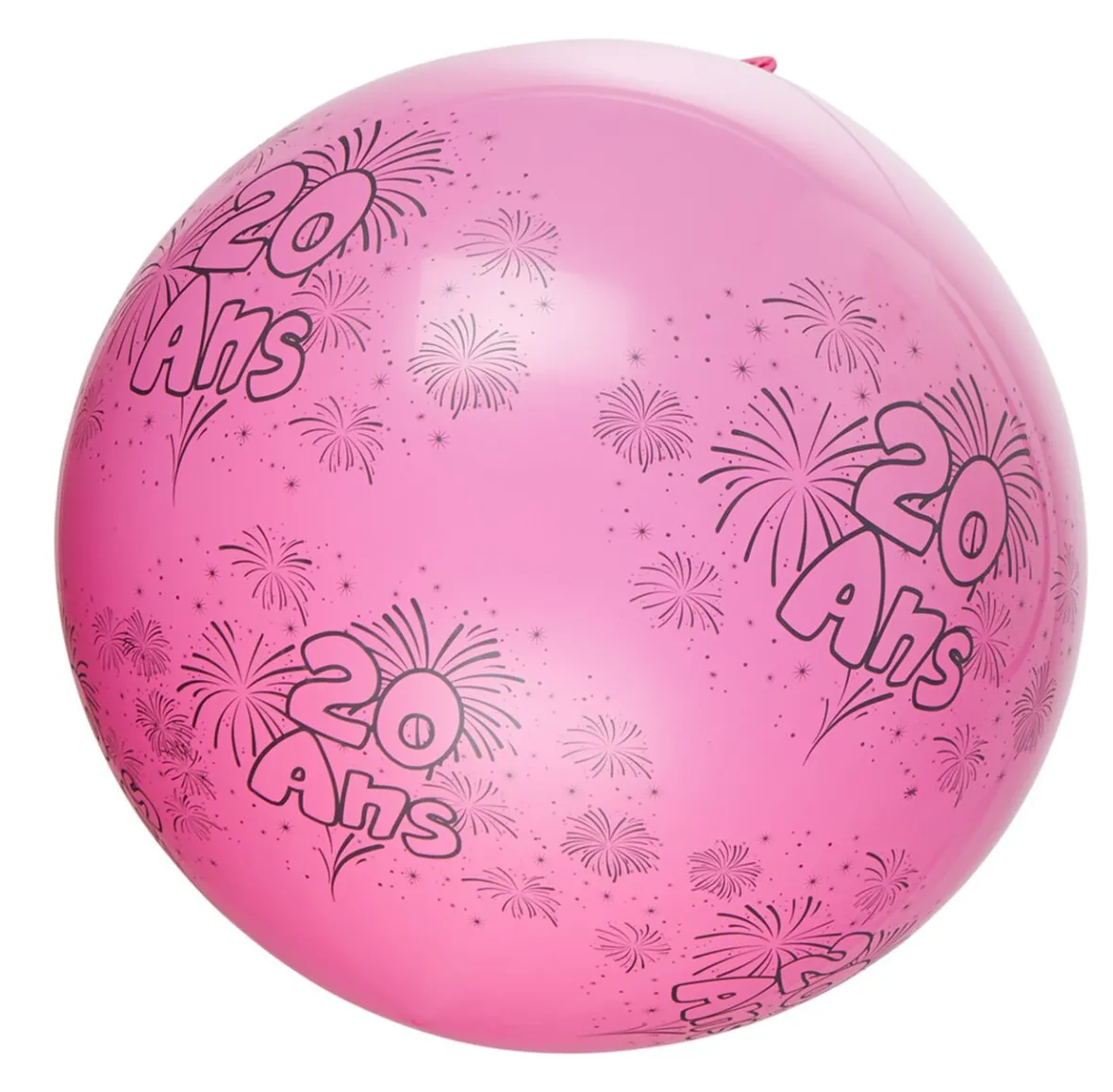 Ballon de baudruche anniversaire 20 ans-Gifi