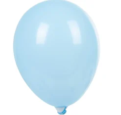 Ballon de baudruche bleu turquoise x20-Gifi