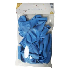 Ballon de baudruche bleu pâle x20-Gifi