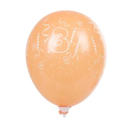 Ballon de baudruche chiffre 8 multicolore x8-Gifi Sale