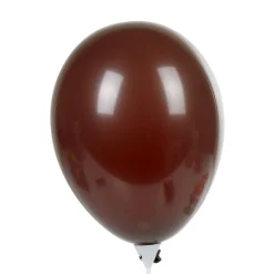 Ballon de baudruche marron chocolat x20-Gifi Outlet